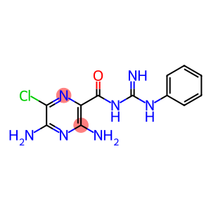 3,5-DIAMINO-6-CHLORO-N-[IMINO(PHENYLAMINO)METHYL]-PYRAZINECAR-BOXAMIDE