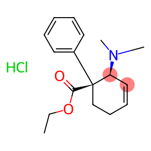 ethyl cis-2-(dimethylamino)-1-phenylcyclohex-3-ene-1-carboxylate hydrochloride