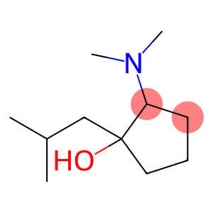 Cyclopentanol, 2-(dimethylamino)-1-isobutyl- (8CI)