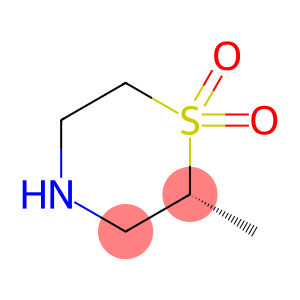 Thiomorpholine, 2-methyl-, 1,1-dioxide, (2R)-