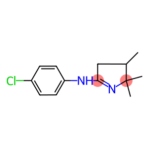 N-(4-chlorophenyl)-N-(2,2,3-trimethyl-3,4-dihydro-2H-pyrrol-5-yl)amine