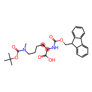 (R)-2-((((9H-芴-9-基)甲氧基)羰基)氨基)-6-((叔丁氧基羰基)(甲基)氨基)己酸