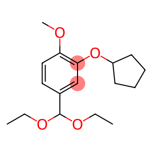 Benzene, 2-(cyclopentyloxy)-4-(diethoxymethyl)-1-methoxy-