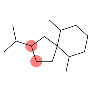 (6S)-2ξ-isopropyl-6c,10ξ-dimethyl-(5rC1)-spiro[4.5]decane