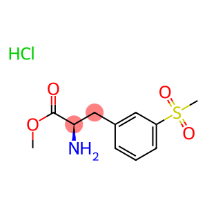 methyl (R)-2-amino-3-(3-(methylsulfonyl)phenyl)propanoate hydrochloride