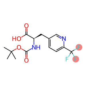 (R)-2-((tert-butoxycarbonyl)amino)-3-(6-(trifluoromethyl)pyridin-3-yl)propanoic acid