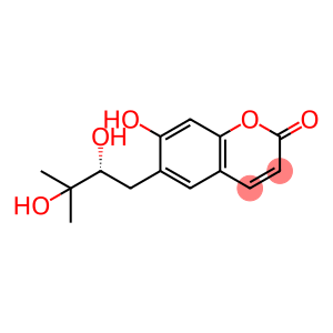 (+)-6-[(R)-2,3-Dihydroxy-3-methylbutyl]-7-hydroxy-2H-1-benzopyran-2-one