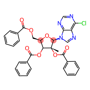 6-Chloro-9-(2,3,5-tri-O-benzoyl-2-C-Methyl-β-D-ribofuranosyl)-9H-purine