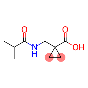 Cyclopropanecarboxylic  acid,  1-[[(2-methyl-1-oxopropyl)amino]methyl]-