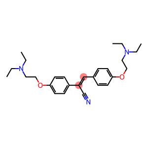 (Z)-2,3-bis[4-(2-diethylaminoethoxy)phenyl]prop-2-enenitrile