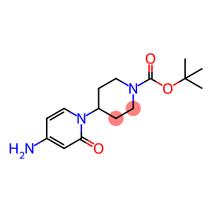 tert-butyl 4-(4-amino-2-oxopyridin-1(2H)-yl)piperidine-1-carboxylate