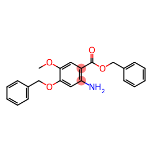 2-氨基-4-(苄氧基)-5-甲氧基苯甲酸苄酯