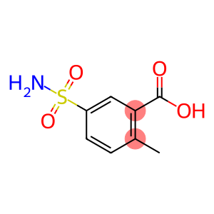 5-磺酰胺基-2-甲基苯甲酸