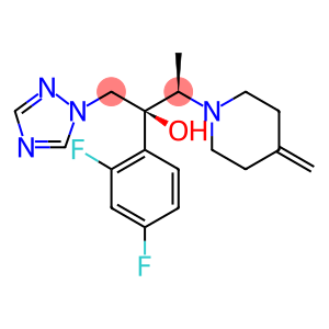 1-Piperidineethanol, α-(2,4-difluorophenyl)-β-methyl-4-methylene-α-(1H-1,2,4-triazol-1-ylmethyl)-, (αS,βR)-