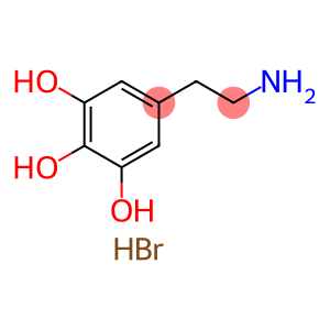 1,2,3-Benzenetriol, 5-(2-aminoethyl)-, hydrobromide (1:1)