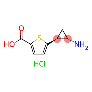 5-[trans-2-aminocyclopropyl]thiophene-2-carboxylic acid