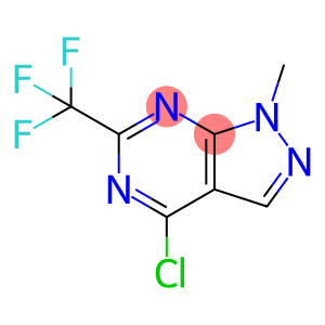 4-Chloro-1-methyl-6-(trifluoromethyl)-1H-pyrazolo[3,4-d]pyrimidine