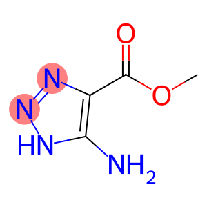 1H-1,2,3-Triazole-4-carboxylic acid, 5-amino-, methyl ester