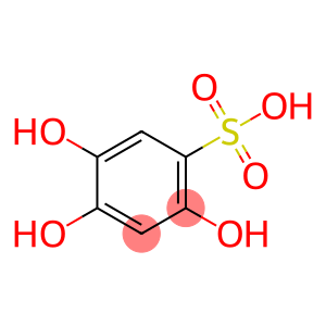 Benzenesulfonic acid, 2,4,5-trihydroxy- (9CI)