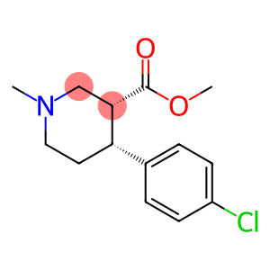 (3S,4S)-Methyl 4-(4-chlorophenyl)-1-Methylpiperidine-3-carboxyla