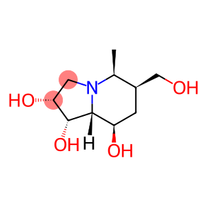 1,2,8-Indolizinetriol, octahydro-6-(hydroxymethyl)-5-methyl-, [1S-(1alpha,2alpha,5ba,6ba,8ba,8aba)]- (9CI)