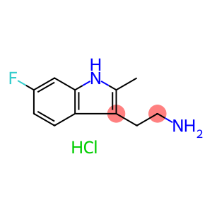 2-(6-Fluoro-2-methyl-1H-indol-3-yl)ethan-1-amine Hydrochloride