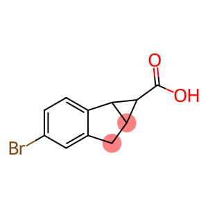 4-bromo-1H,1aH,6H,6aH-cyclopropa[a]indene-1-carboxylic acid