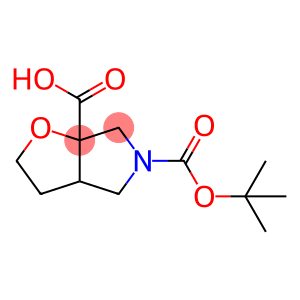 5-(叔丁氧基羰基)六氢-6AH-呋喃并[2,3-C]吡咯-6-甲酸