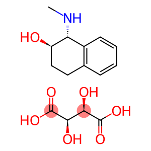 2-Naphthalenol, 1,2,3,4-tetrahydro-1-(methylamino)-, (1R,2R)-, (2R,3R)-2,3-dihydroxybutanedioate (2:1) (salt) (9CI)