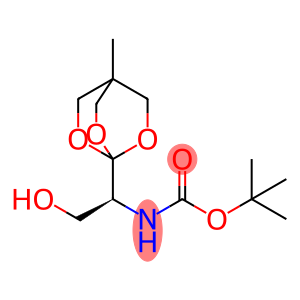 1-[N-TERT-BUTOXYCARBONYL-(1S)-1-AMINO-2-HYDROXYETHYL]-4-METHYL-2,6,7-TRIOXABICYCLO[2.2.2]OCTANE