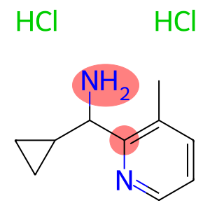 1-CYCLOPROPYL-1-(3-METHYL-2-PYRIDINYL)METHANAMINE DIHYDROCHLORIDE