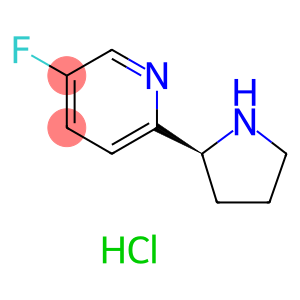 (S)-5-Fluoro-2-(pyrrolidin-2-yl)pyridine hydrochloride