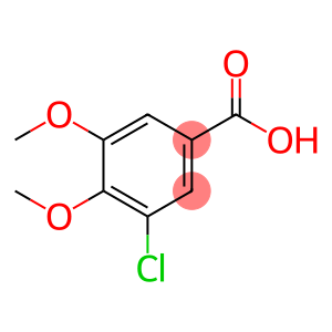 3-氯-4,5-二甲氧基苯甲酸