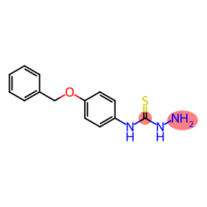 1-amino-3-(4-phenylmethoxyphenyl)thiourea