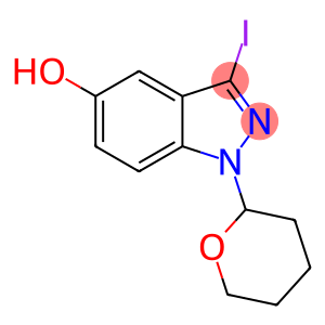 3-iodo-1-(tetrahydro-2H-pyran-2-yl)-1H-indazol-5-ol