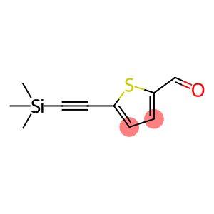 5-((trimethylsilyl)ethynyl)thiophene-2-carbaldehyde