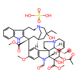 (2alpha,3alpha,4alpha,5beta,19beta)-22-oxovincaleukoblastine sulfate