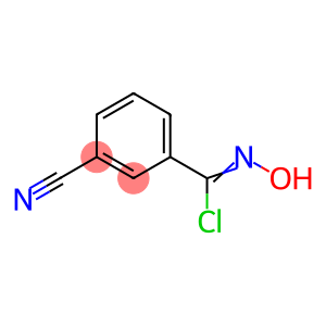 Benzonitrile, 3-[chloro(hydroxyimino)methyl]-