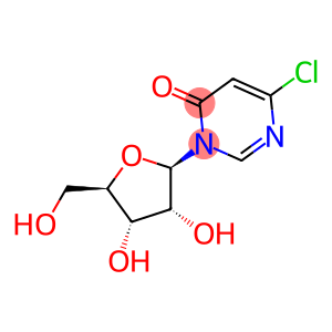 4(3H)-Pyrimidinone,6-chloro-3-b-D-ribofuranosyl-