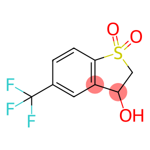 3-Hydroxy-5-(trifluoromethyl)-2,3-dihydrobenzothiophene 1,1-Dioxide