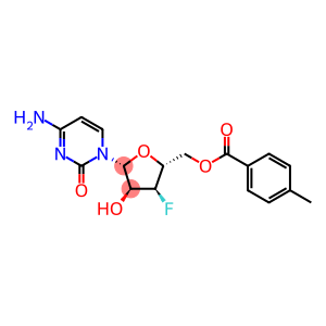 5'-O-Toluyl-3'-deoxy-3'-fluorocytidine