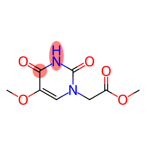 5-Methoxyuracil-1-yl acetic acid methyl ester