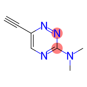 1,2,4-Triazin-3-amine, 6-ethynyl-N,N-dimethyl- (9CI)