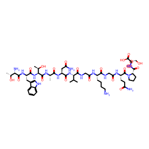 L-Serine, L-threonyl-L-tryptophyl-L-threonyl-L-alanyl-L-asparaginyl-L-valylglycyl-L-lysylglycyl-L-glutaminyl-L-prolyl-