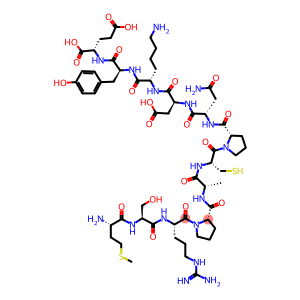 L-蛋氨酰-L-丝氨酰-L-精氨酰-L-脯氨酰-L-丙氨酰-L-半胱氨酰-L-脯氨酰-L-天冬氨酰胺酰-L-ALPHA-天冬氨酰-L-赖氨酰-L-酪氨酰-L-谷氨酸