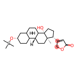 Card-20(22)-enolide, 14-hydroxy-3-[(trimethylsilyl)oxy]-, (3β,5β)- (9CI)