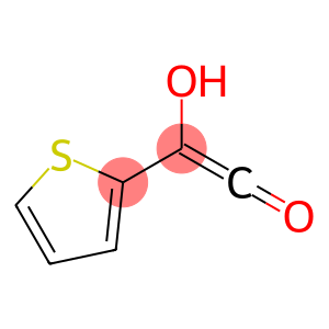 Ethenone, hydroxy-2-thienyl- (9CI)