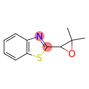 Benzothiazole, 2-(3,3-dimethyloxiranyl)-, (+)- (9CI)