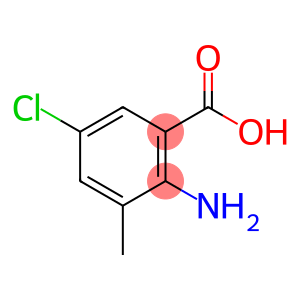 2-Amino-5-chloro-3-methylbenzoic acid