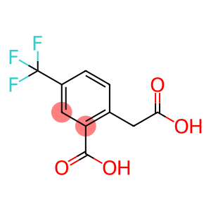 2-羧甲基-5-三氟甲基苯甲酸